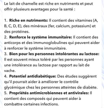 Lait de Chamelle en Poudre 100g