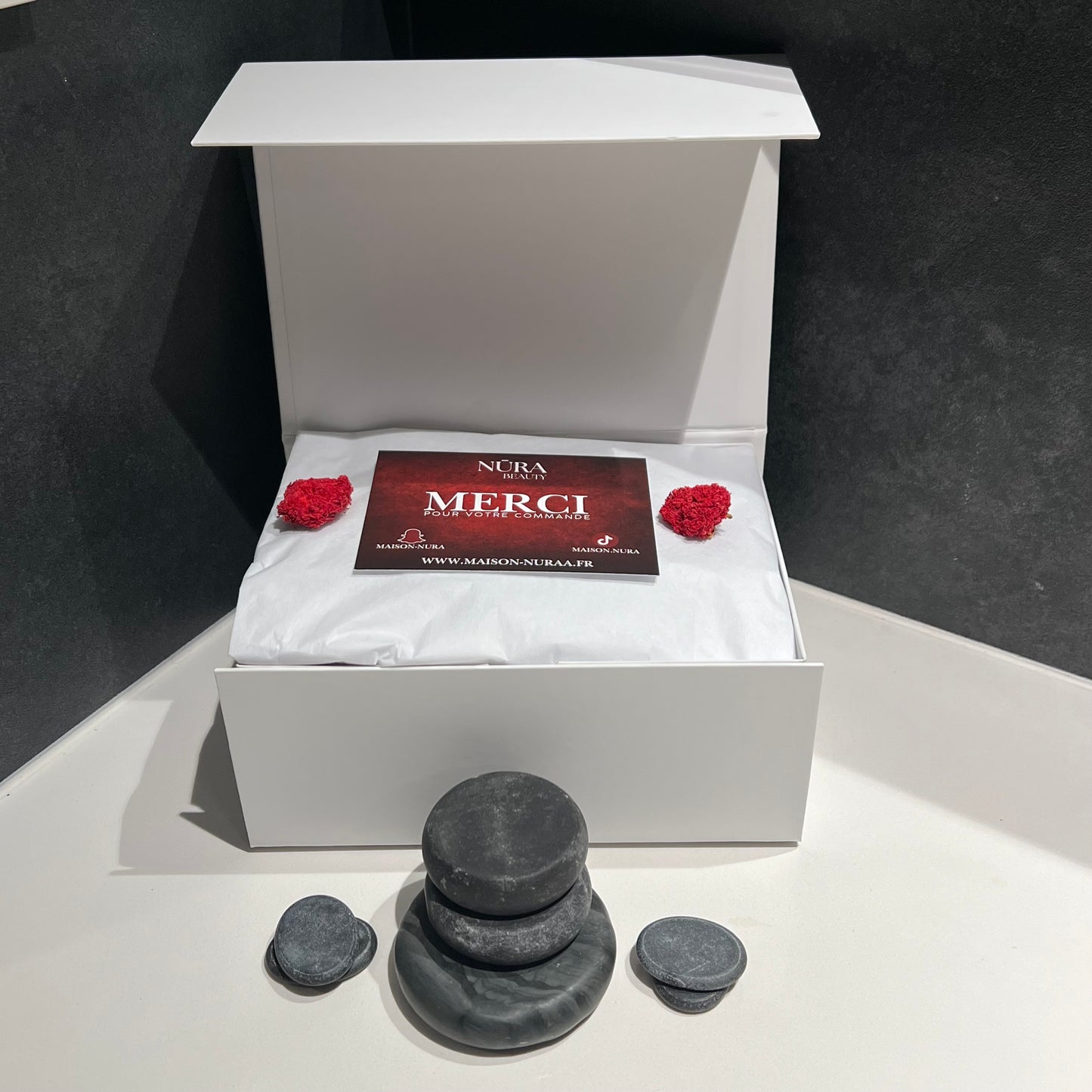 Coffret Apaisement Orientale Full Set -Encens à la gomme arabique et Fleurs de Grenadiers