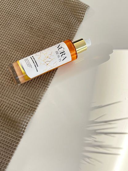 Huile sèche, non grasse. Parfumée et pailletée✨ 100% Naturelle🍃 50ml
